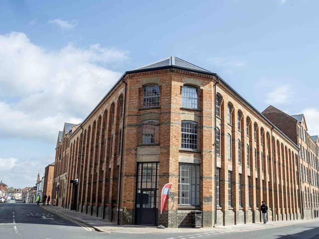 The Grade II listed former shoe factory has been converted into 89 stylish apartments by the OEH Group