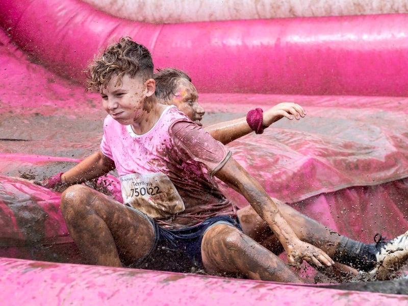 Pretty Muddy events took place in Abington Park on Saturday July 29, 2023.