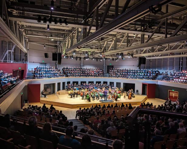 Brackley TPSC joined 350 singers from across the UK together at Warwick Arts Centre