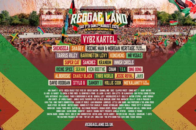 Reggae Land is back at The National Bowl in August.