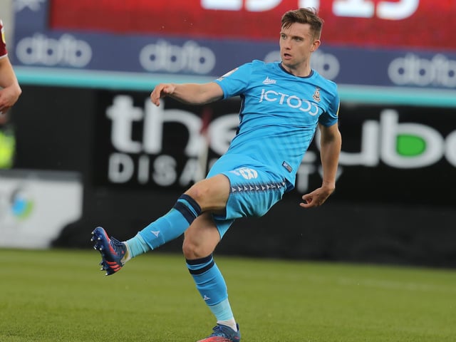 Elliot Watt has excelled for Salford City following his switch from Bradford. He is rated as one of the top five best performing players and takes our holding midfield role.