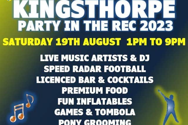 Party In The Rec 19th August 2023