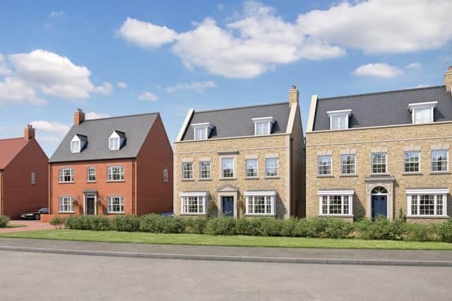 DWSM - A CGI Street Scene of The Watlings at Towcester
