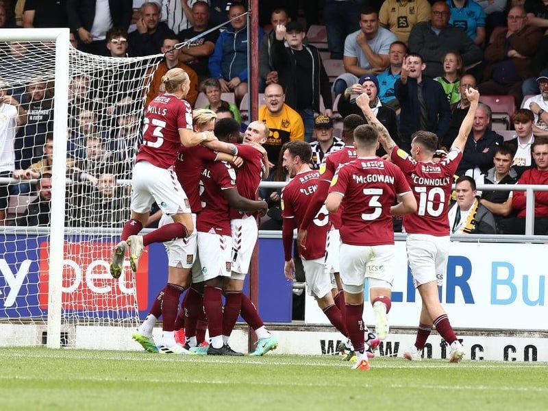 August 7th, 2021, League Two - Northampton 1 (Ashley-Seal) Port Vale 0