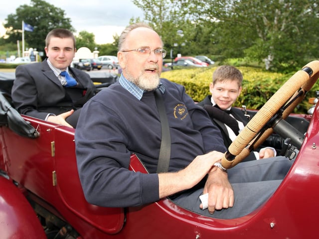 MNCE - *Prom* students arriving for Prom- Malcolm Arnold Academy school, Hilton Northampton , 100 Watering Lane Collingtree Northampton.