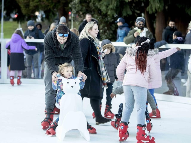 The festive event took place in Becket's Park on Saturday November 25 and saw plenty of family activities like ice skating, silent discos, live entertainment and more.