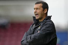 Colin Calderwood was manager of Northampton when they last beat Posh. He'll be in the dugout again this weekend as Jon Brady's number two. (Photo by Pete Norton/Getty Images)