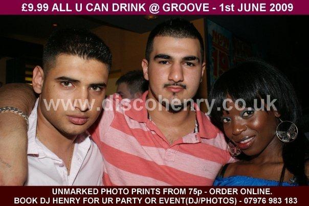 Nostalgic pictures from a night out on the town 15 years ago