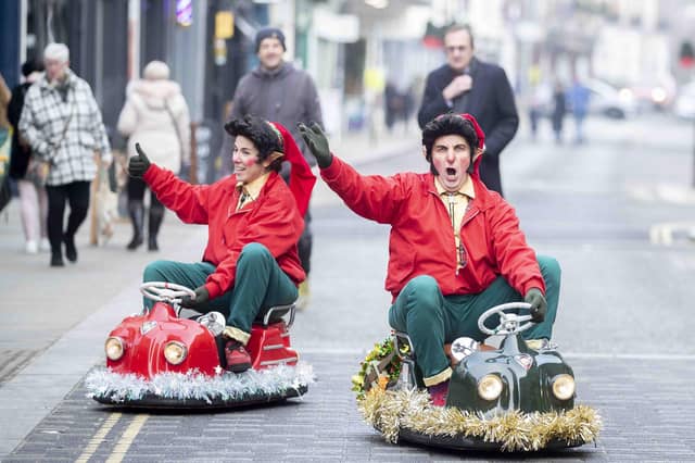 St Giles' Street was closed to traffic to allow shoppers to walk freely down the road, which created a welcoming, community feel.