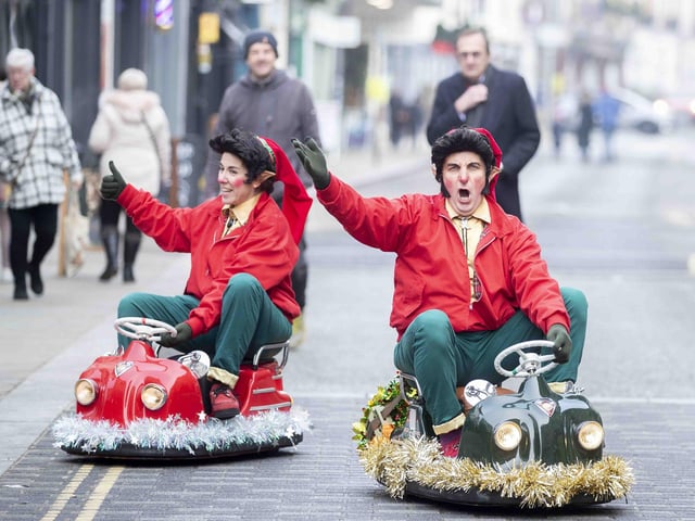 St Giles' Street was closed to traffic to allow shoppers to walk freely down the road, which created a welcoming, community feel.