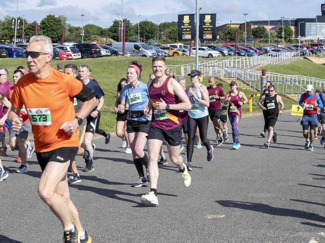 The second ever Northampton 10K on Sunday, May 29 saw around 1,000 people take part