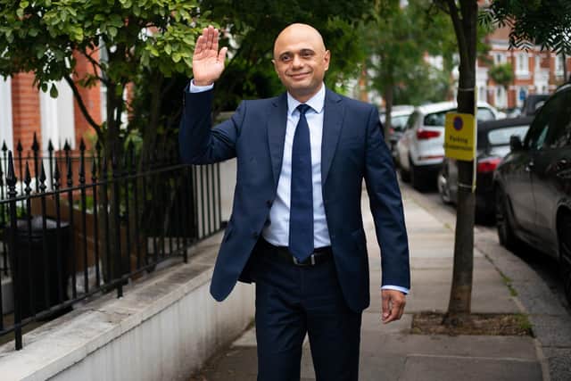 Former Secretary of State for Health and Social Care Sajid Javid