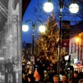 Christmas lights switch on events through the years...