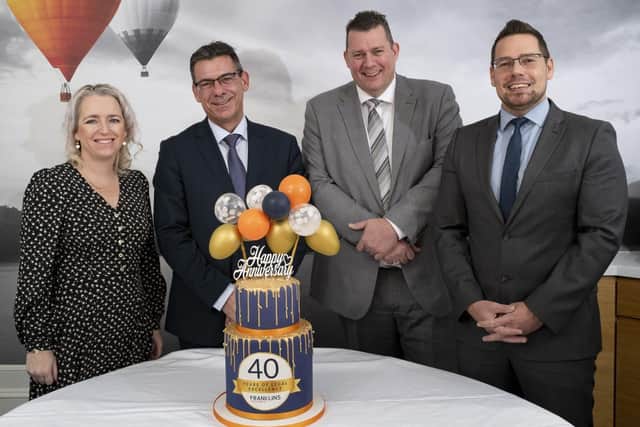 Franklins Partners Andrea Smith, Simon Long, Lee Holmes and Scott Wright