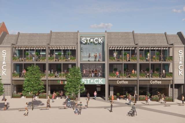 Here's an artist's impression of what the site could look like