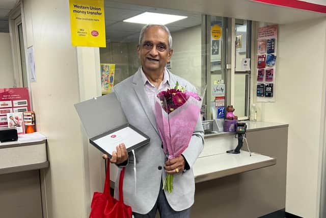 Tarsem Rela began working for the General Post Office as a telephone operator a decade before he took up the role of postmaster – meaning he has spent six decades working in the Post Office industry.