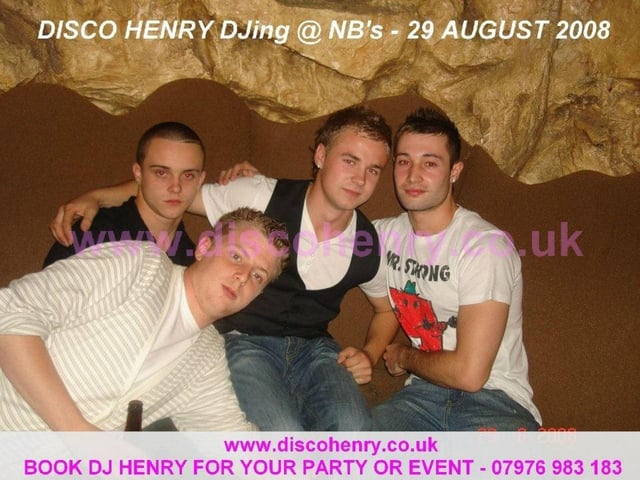 Nostalgic pictures from a night out in town