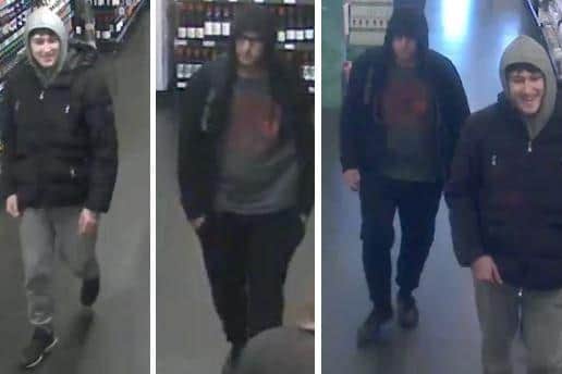 CCTV images from M&S Food in Wellingborough/Northants Police