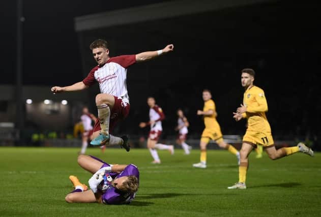 It's no surprise to see Sam Hoskins rated as Northampton Town's best performing player this season by the whoscored.com website.