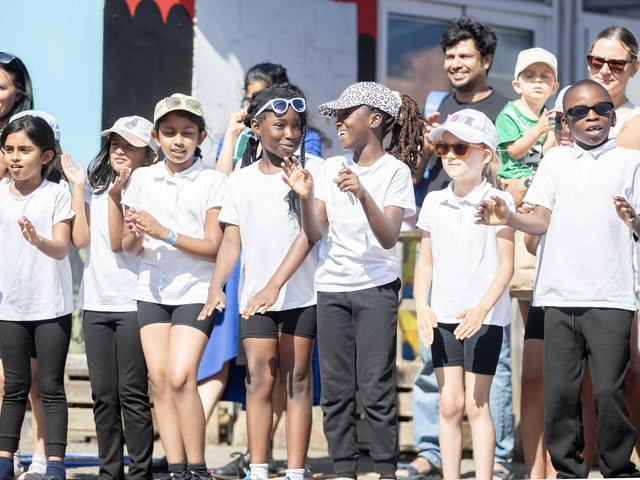 The school hosted a fete for former students, current students, staff and parents on July 4 to mark the special milestone.
