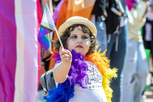 Lots of colour and plenty of smiles at pride festival in Northampton on Sunday, June 26.