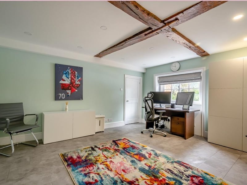 Work from home? No problem! There's plenty of space for all your office needs in this house