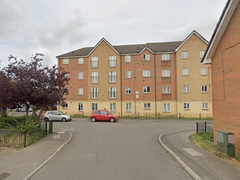 Balfour Close completes out top 12 least expensive streets in Northampton with a sales average of £95, 450