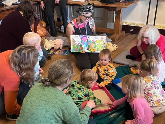 It’s story time at Stowe-Tots