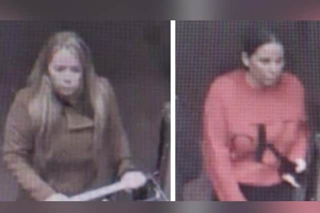 Officers believe the women in the image may have information which could assist with their investigation and are appealing for them or anyone who may recognise them to get in touch.
