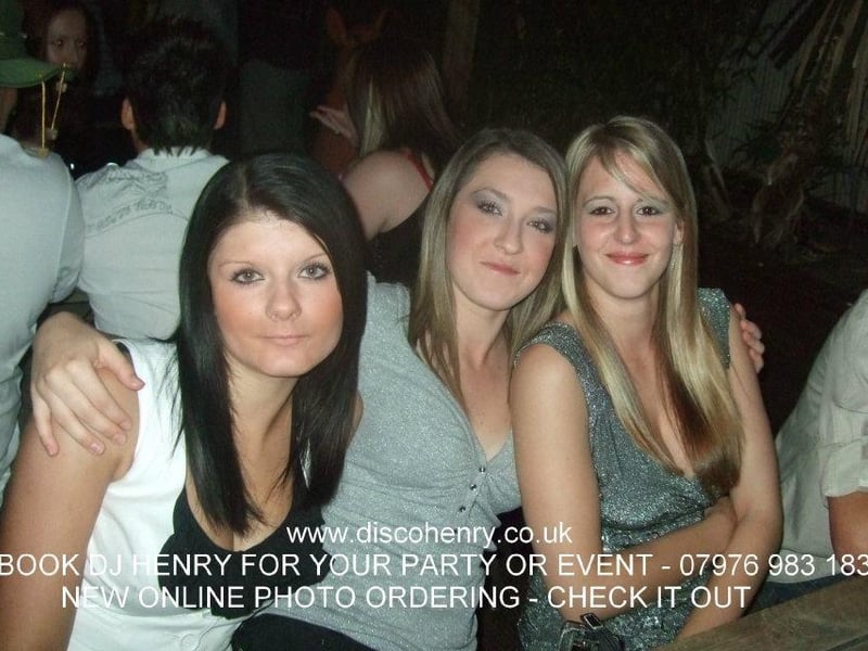 Nostalgic pictures from a night out on the town 15 years ago