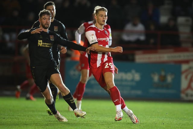 Exeter City are used to promotion failure, and this year will be no different. Supercomputer says they will finish two point behind Swindon and miss out on the play-offs.