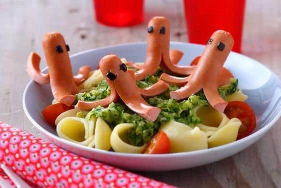 Octopus Pasta