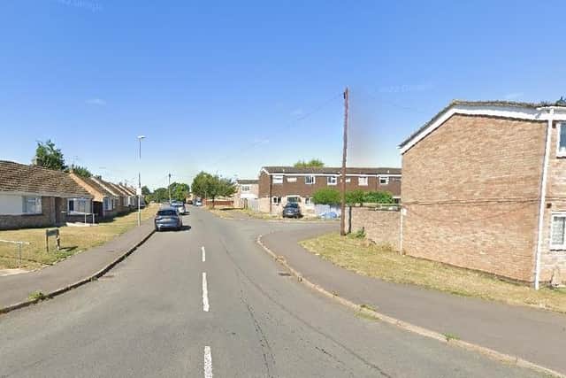 The incident happened close to Wordsworth Road.