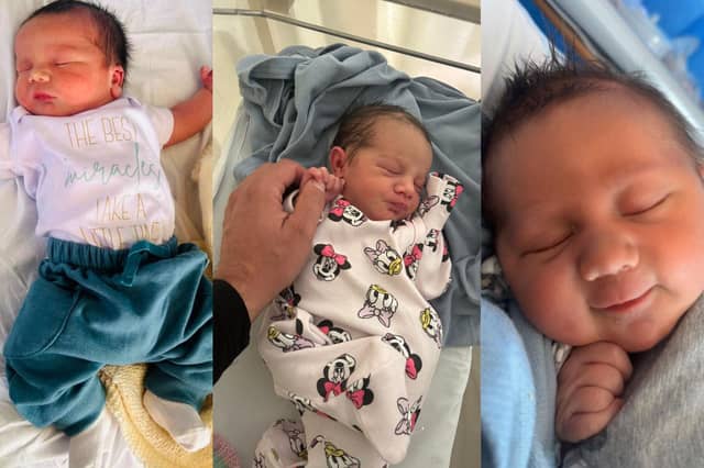 Some of the babies born during March...