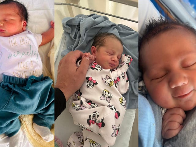 Some of the babies born during March...