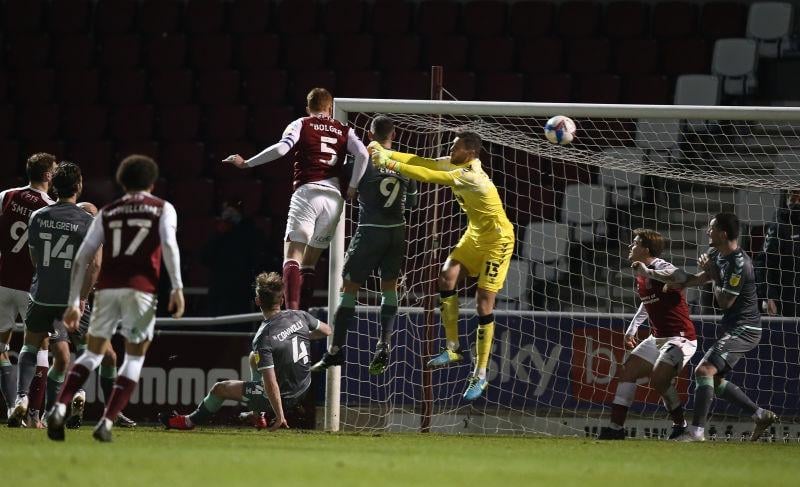 December 1st, 2020, League One - Northampton 1 (Bolger) Fleetwood 0