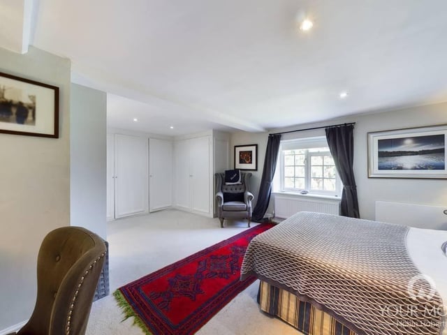 13 bedrooms, a swimming pool, a gym and gardens in this period home.