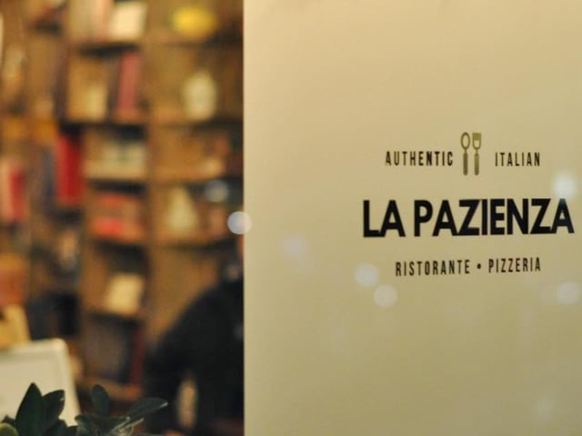 4.8 stars based on 405 Google reviews. La Pazienza is an authentic Italian restaurant at the heart of the town, serving a wide variety of antipasti, pasta, pizza and meat main course dishes. Location: 268 Wellingborough Road, Northampton Town Centre, NN1 4EJ. Website: http://lapazienzaitalian.co.uk/