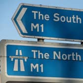 The M1 was closed in both directions near Northampton on the evening of Tuesday September 12.
