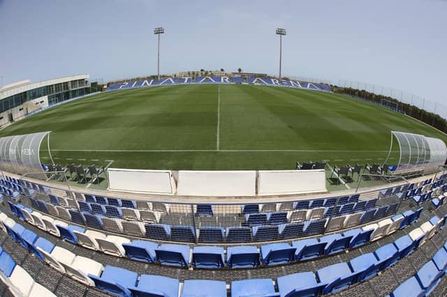 The Pinatar Arena in Murcia, the venue for tonight's game