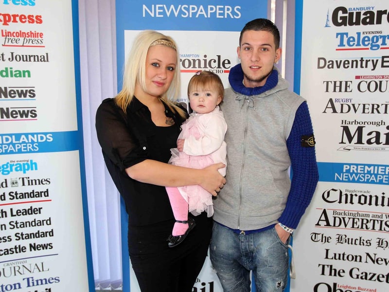 2012 - Kayleigh Hitchcock, Faith Hitchcock and Reece Shields.