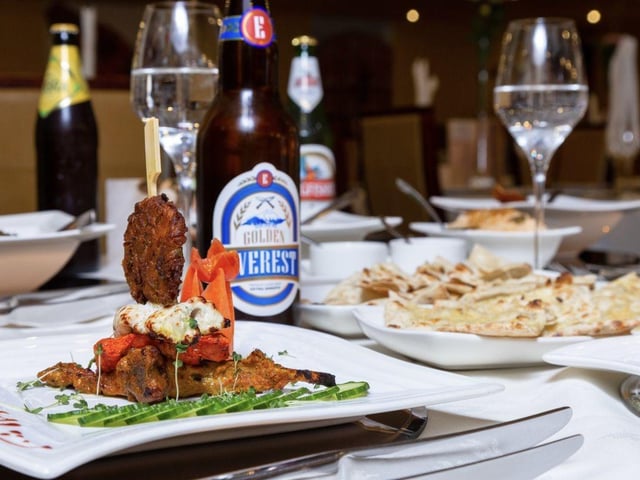 4.6 stars based on 181 Google reviews. Mewar Haveli is an authentic taste of the Indian subcontinent, with the menu offering an insight into traditional cuisine. Location: 357-359 Wellingborough Road, Northampton Town Centre, NN1 4ER. Website: https://www.mewarhaveli.co.uk/