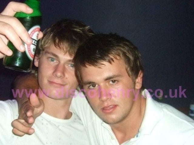 Nostalgic pictures from a night out in town