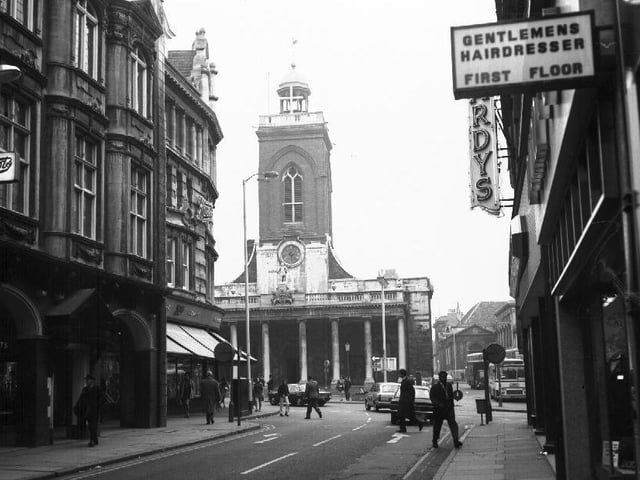 View up Gold Street towards All Saints, date unknown