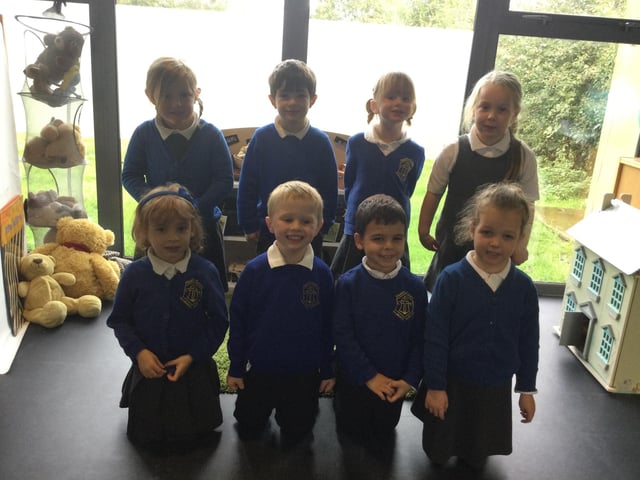 Mrs Lopez's Ladybird class at Mears Ashby Primary School.