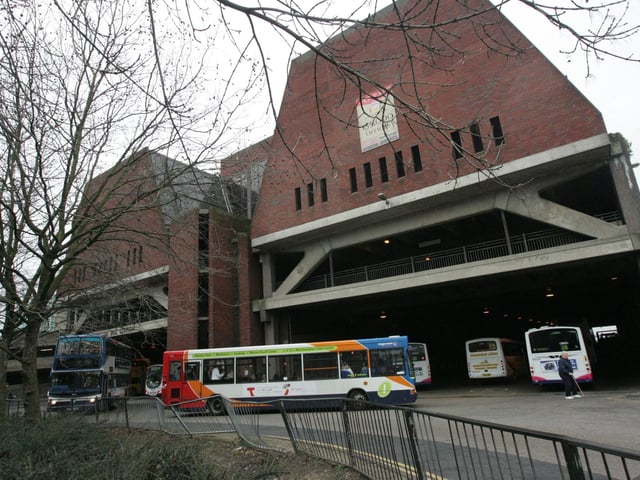 Greyfriars Bus Station, March 2008