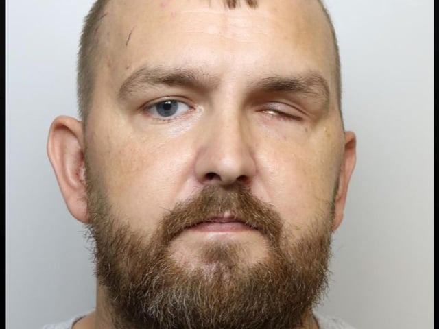 Drug dealer Gaskell crashed his car, killing a young mum just 24 days after being given a suspended prison term for driving a stolen vehicle in the A14. Northampton Crown Court heard the 31-year-old had only one eye, a broken leg and cannabis in his system when he took his girlfriend Courtney Donnelly for a ride in a Mini he bought for £400 on Facebook marketplace. 
Gaskell, of Fotheringhay Road, Corby, who had been previously caught driving while banned seven times and had never passed a driving test, clipped a verge on the A427 near Brampton Ash and rolled several times. Front-seat-passenger Courtney – mum to Lily-Mae, aged just two – suffered “catastrophic” head injuries.
He pleaded guilty to causing death by dangerous driving and was sentenced to five years, two months.