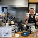 Matchbox Cafe owner, Bing Wan, is proud to be celebrating his business' five year anniversary in Northampton town centre.