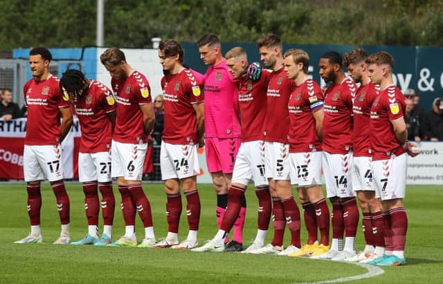 How many players will depart Sixfields this summer? Some will be let go while others may decide to leave of their own accord. Pictures: Pete Norton.