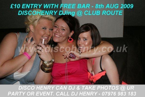 Nostalgic pictures from a night out at Route 69 in town
